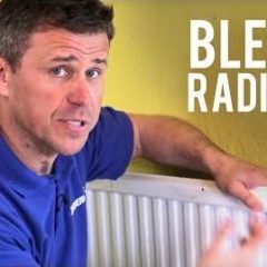 Image showing how to bleed a radiator