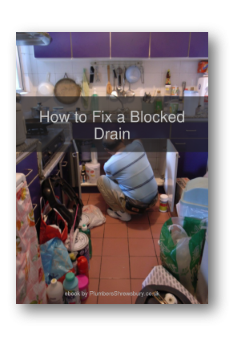 Flat cover image for How to Fix a Blocked Drain ebook.