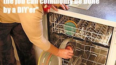 installing a dishwasher explained