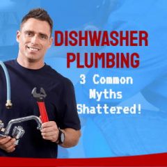 Featured image for the article Dishwater Plumbing & How A Dishwasher Works.
